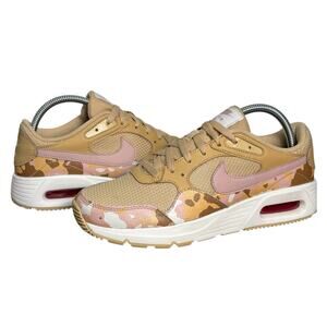 EUC Nike Air Max SC Sneakers Women’s 8.5 Sesame Pink Camouflage Retro Running